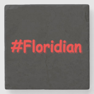"#Floridian " Niedliches Design. Jetzt kaufen Steinuntersetzer