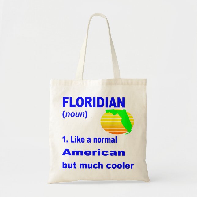 Floridian wie ein normaler Amerikaner, aber Cooler Tragetasche (Vorne)