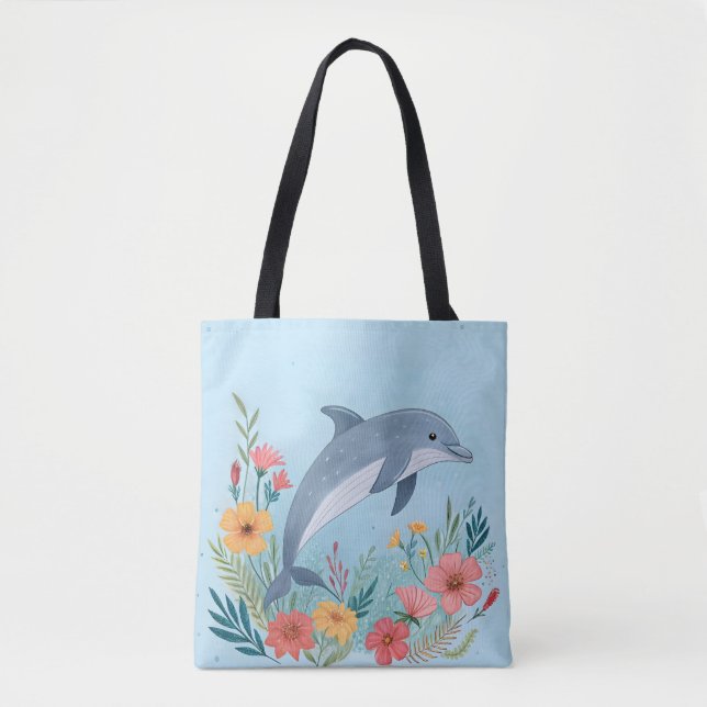 Floriger Delfin (Vorderseite)