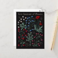 Floriograpy Liebe Sprache der Blume botanisch