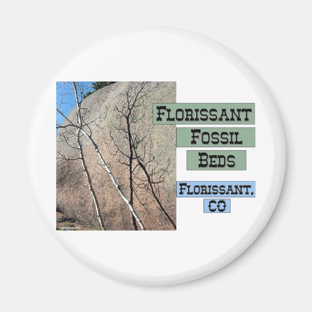 Florissant Fossil Beds Magnet (Vorne)