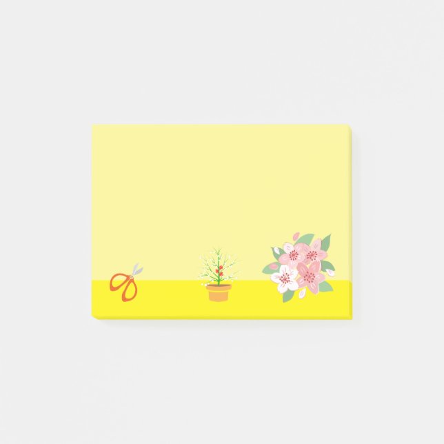 Florist Art 4 Post-it Klebezettel (Vorderseite)