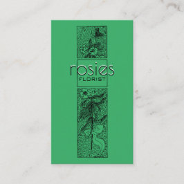 Florist Business Card Visitenkarte