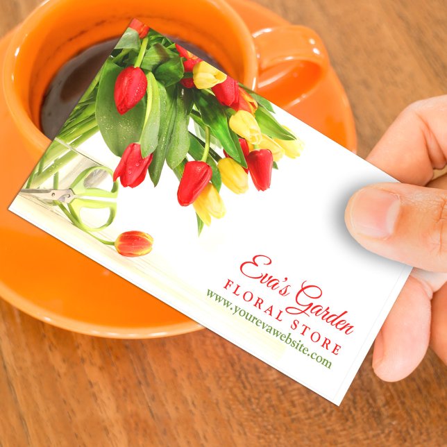Florist Business Card Visitenkarte (Von Creator hochgeladen)
