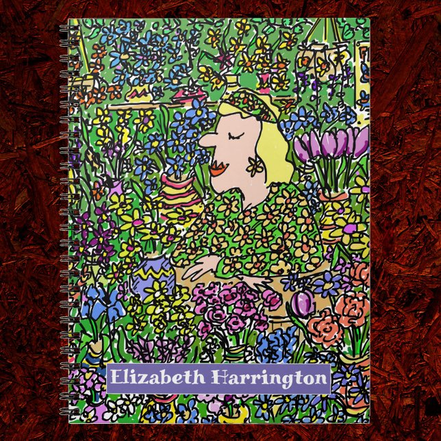 Florist oder Blume Verkäufer Notizblock (Von Creator hochgeladen)