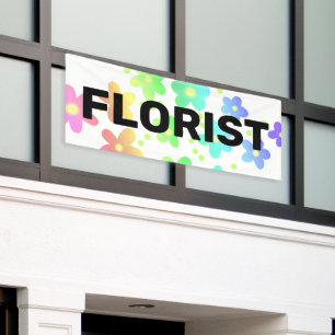 FLORIST-Rainbow-Blume-Banner Banner
