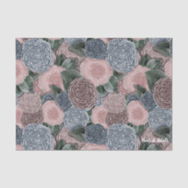 Florist Shop Mute Peony Tissue Design Seidenpapier