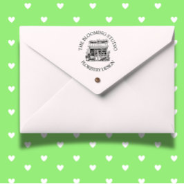 Florist Storefront Studio Rubber Briefmarke Permastempel