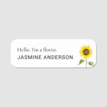 Florist Sunflower Blume Business Custom