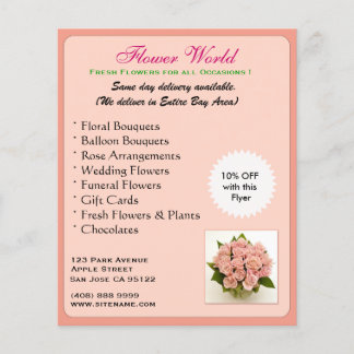 Florist_Werbeaktion(Flyer) Flyer
