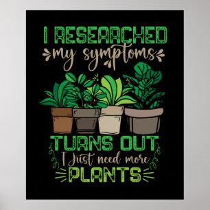 Florist Women Funny Pflanze Lover Mutter Gartenarb Poster