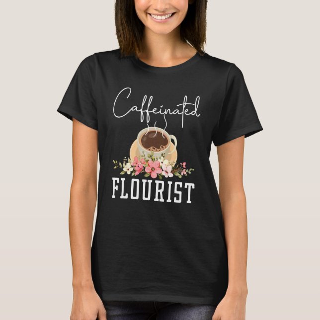 Floristisch, geblümt, Blume Floris T-Shirt (Vorderseite)