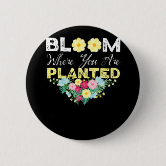 Floristische Blume blühen, wo Sie gepflanzt Bouque Button