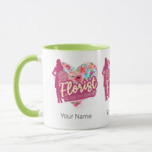 Floristische Blume mit Vintagem Gartendesign