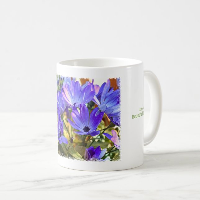Florist's Cineraria Kaffeetasse (VorderseiteRechts)