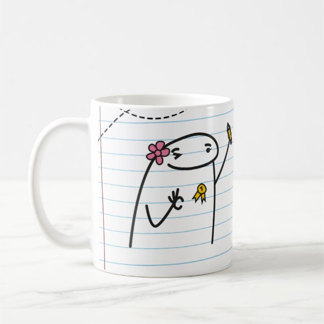Flork Taza Maestra - El mejor! Kaffeetasse (Links)