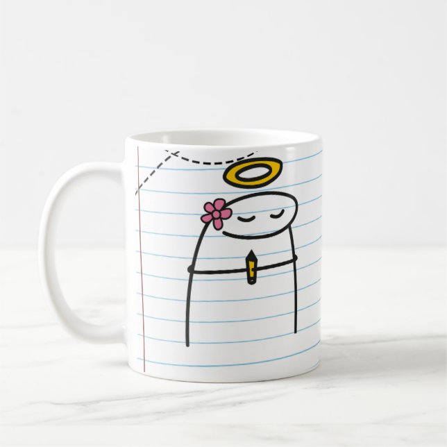 Flork Taza Maestra - Examen  Kaffeetasse (Links)