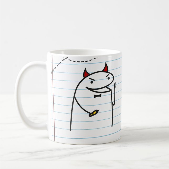 Flork Taza Maestro - Dia de examen Kaffeetasse (Links)