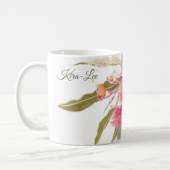Florrosa Farbe Personalisiert Kaffeetasse (Links)