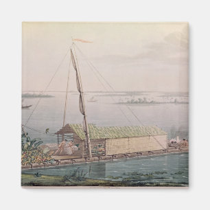 Floss auf dem Guayaquil-Fluss Magnet