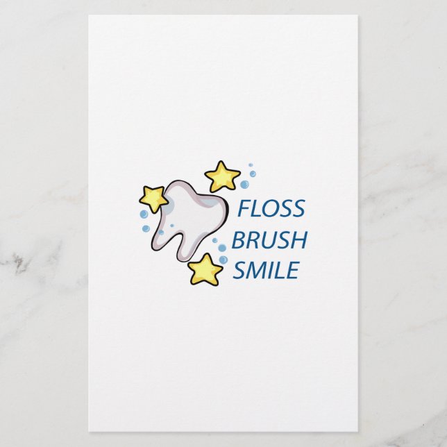 Floss Brush Smile (Vorderseite)