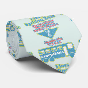 Floss Rule Phonics, die Englisch lernen Krawatte