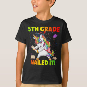 Flossen Einhorn 5. Klasse Abschluss 5. Klasse Na T-Shirt