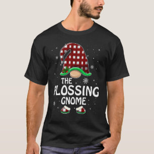 Flossen Gnome Buffalo Kariert Matching Family Grou T-Shirt