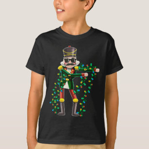 Flossen Nutcracker Funny Christmas Lights T-Shirt