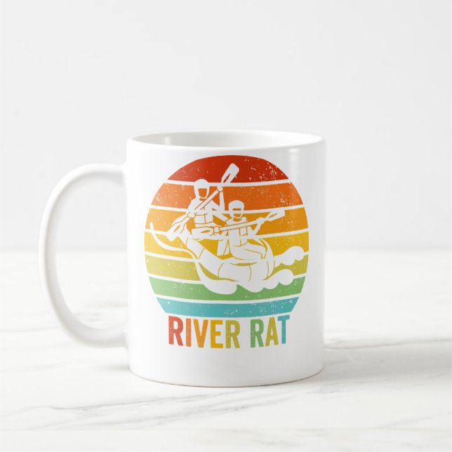 Flossfahrt Flussratten Whitewater Flossfahrt Vinta Kaffeetasse (Links)