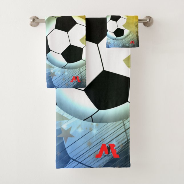 FloState Design "ME" Mann Erudiremote Sporttücher Badhandtuch Set (Insitu)