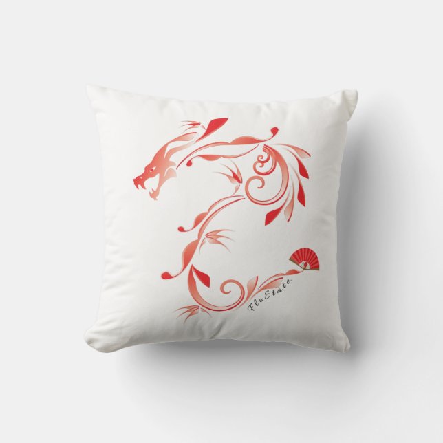 FloState Dragon Pillow Kissen (Vorderseite)