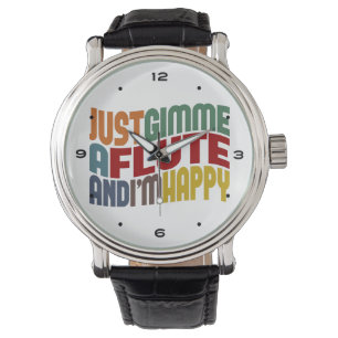 Flöte Armbanduhr