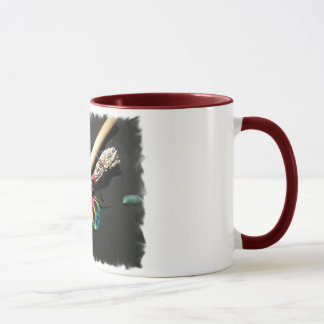 Flöte, Frieden und Salbei Tasse