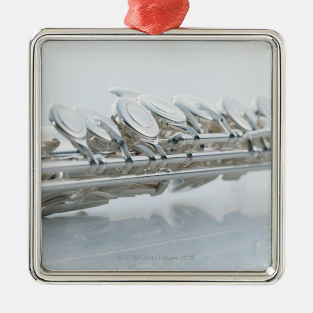 Flöte Ornament Aus Metall (Vorne)