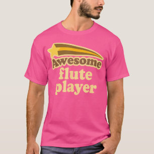 Flöte Vintage-Musik-Marschkapelle Geschenk-T-Shirt T-Shirt