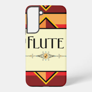 Flöten-Dekorationsblock Samsung Galaxy Hülle