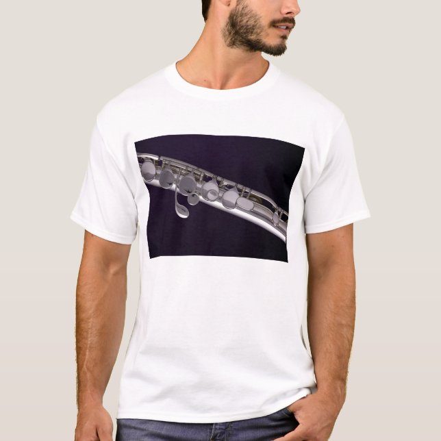 Flöten-Dunkelheits-Shirt T-Shirt (Vorderseite)