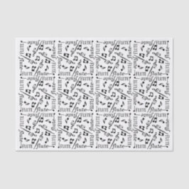 Flöten-Instrument Seidenpapier