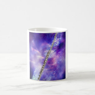 Flöten-oder Flutist-Musiker-Kaffee-Tasse Tasse