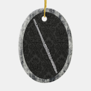 Flöten-ovaler Verzierungs-Anhänger Keramikornament