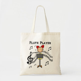 Flöten-Spieler-T - Shirts und Geschenke Tragetasche