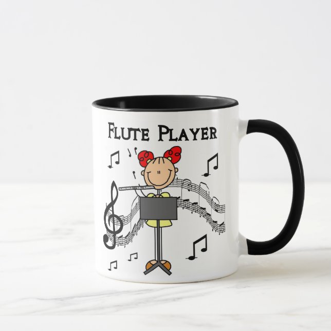 Flöten-Spieler-Tasse Tasse (Rechts)