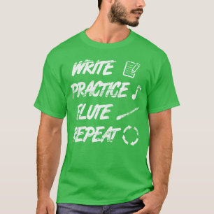 Flöten Zitat vintage T-Shirt