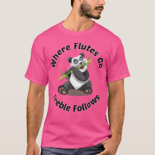 Flötenspieler Flöte T-Shirt Treble Maker Musik Gif