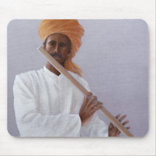 Flötenspieler Mousepad