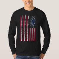 Flötes American Flag Flute Musiker Instrument
