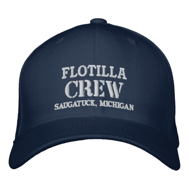 Flotilla-Crew bestickt Bestickte Kappe (Vorderseite)