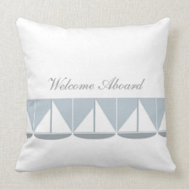 Flotille-Willkommen an Bord des Kissens Kissen