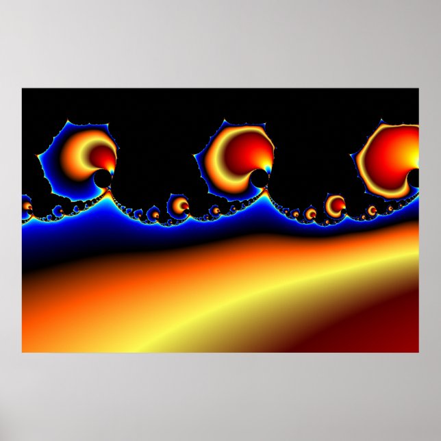 Flotsam Goodega - Fraktal Poster (Vorne)